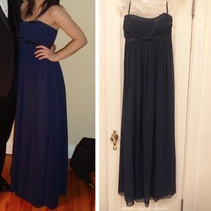 Bari Jay Custom Navy Dress